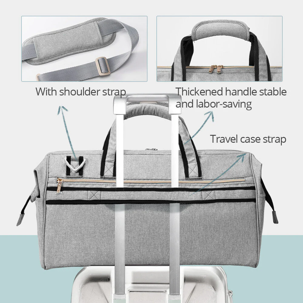 Sunveno 3-in-1 Weekender Travel Carry-On Bag - Image 15