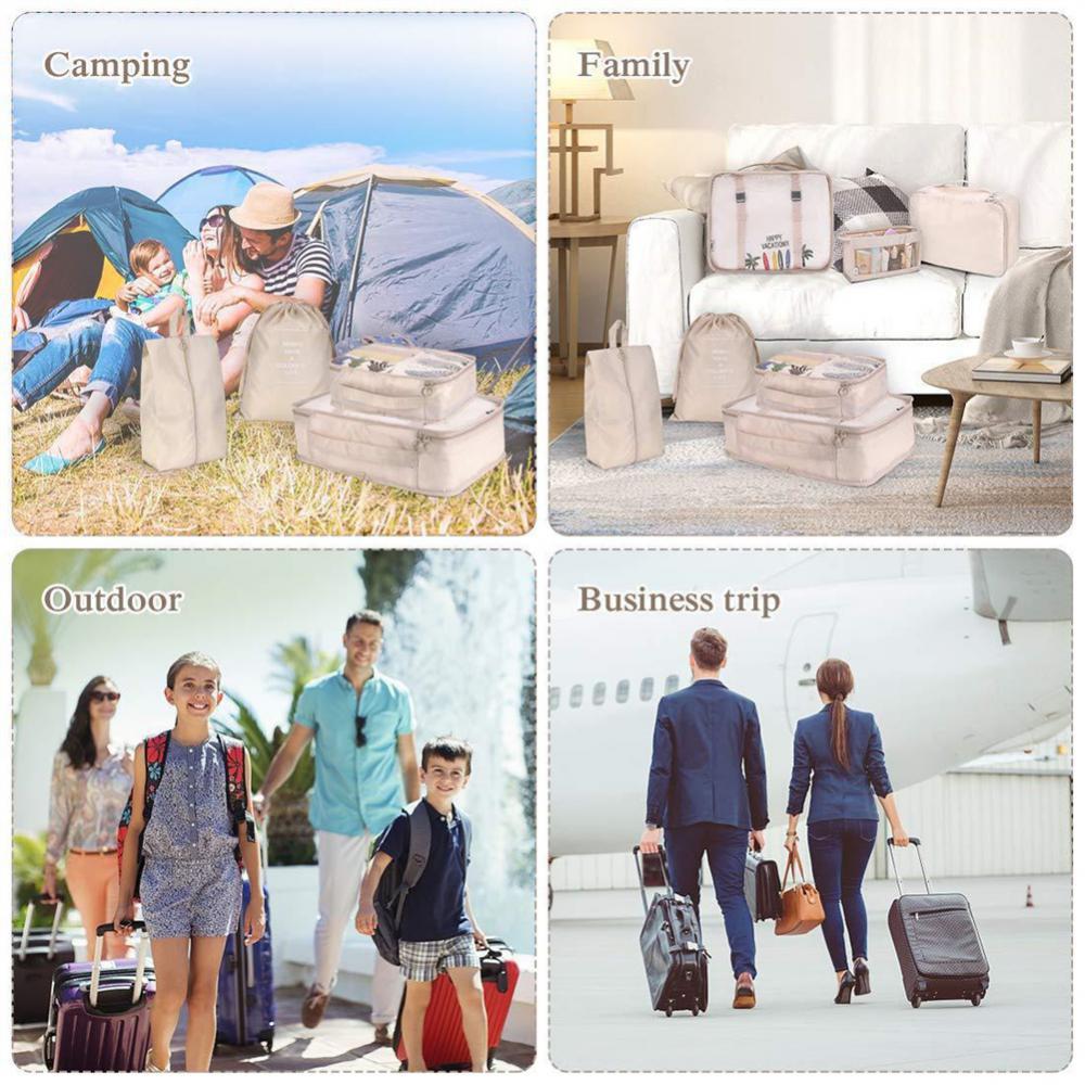 8-Piece Luggage Organizer & Packing Cube Set - Image 6