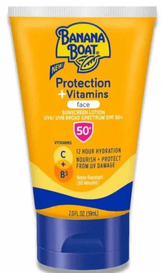 Banana Boat Protection + Vitamins Sunscreen SPF 50 (2oz) - Image 2