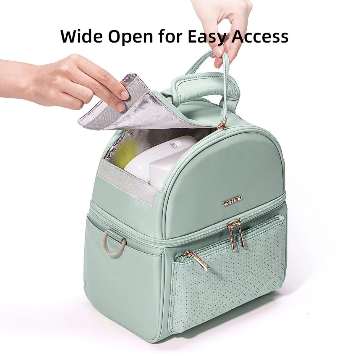 Breastmilk Cooler Bag with Detachable Insulation Box Set - Image 12