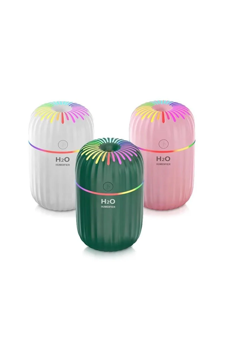 Colorful LED Mini Humidifier & Diffuser – Portable Aromatherapy - Image 4