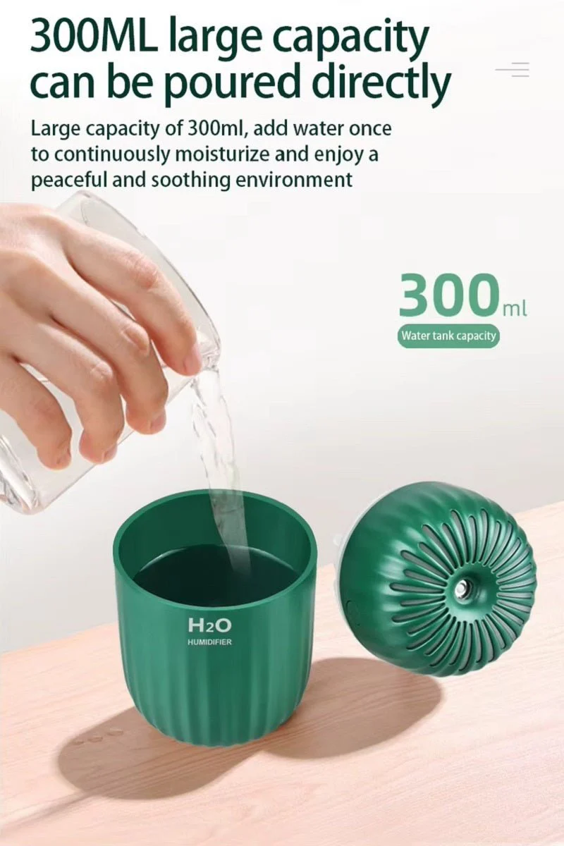 Colorful LED Mini Humidifier & Diffuser – Portable Aromatherapy - Image 7