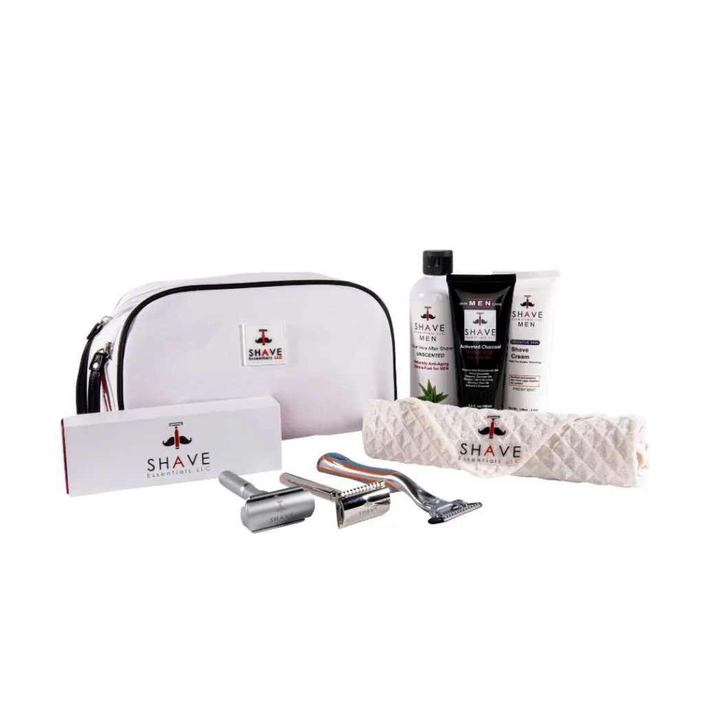 Shave Essentials Grooming Kit with Travel Bag - Image 4