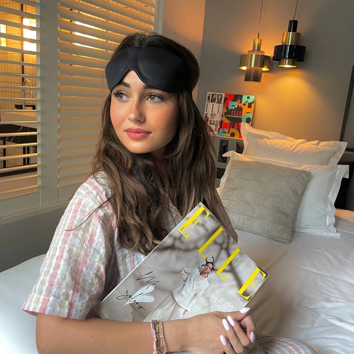ELLE Contoured Sleep Mask - Image 5