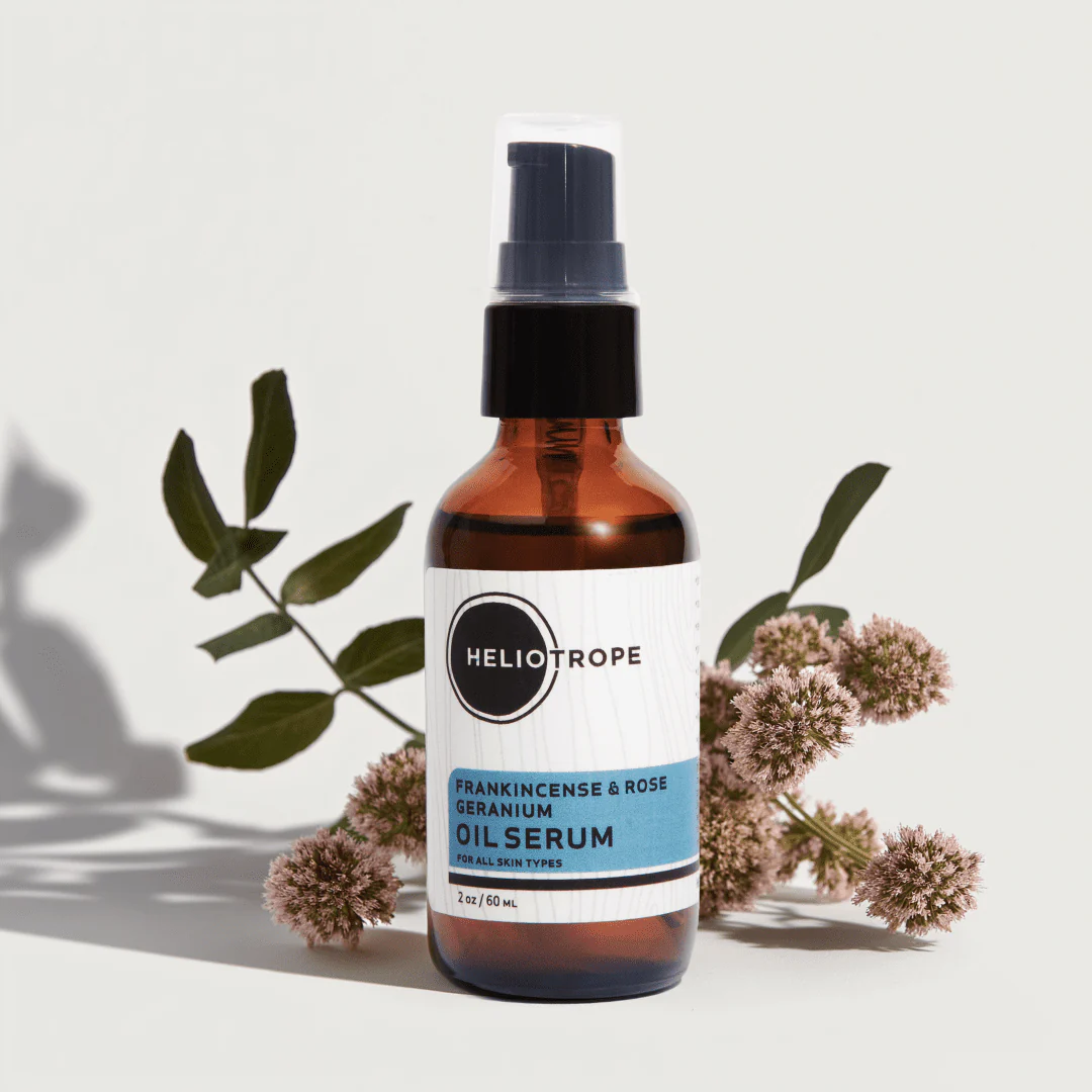 Frankincense & Rose Geranium Oil Serum - 2 oz - Image 2