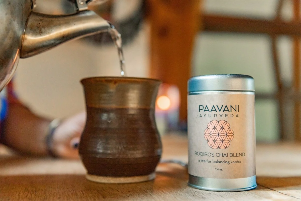 Ayurvedic Organic Loose-Leaf Tea Caffeine-Free Wellness Trio