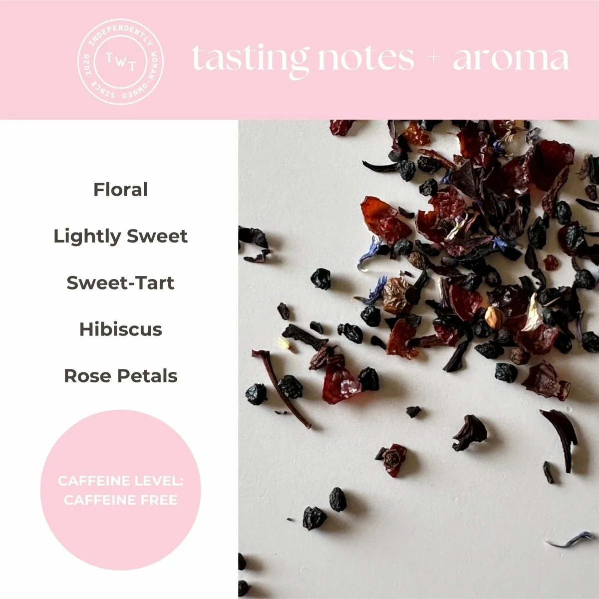 Hibiscus Rose Mini Tea Tube – Floral & Fruity Herbal Blend (5 Sachets) - Image 5