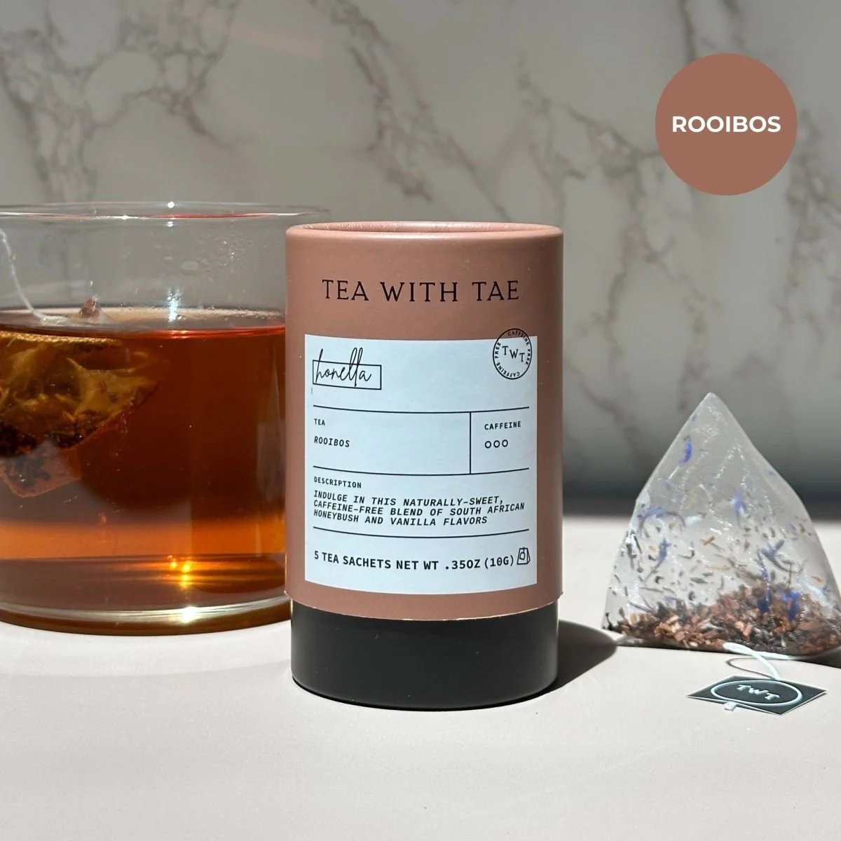 Honella Mini Tea Tube (5 Tea Sachets)