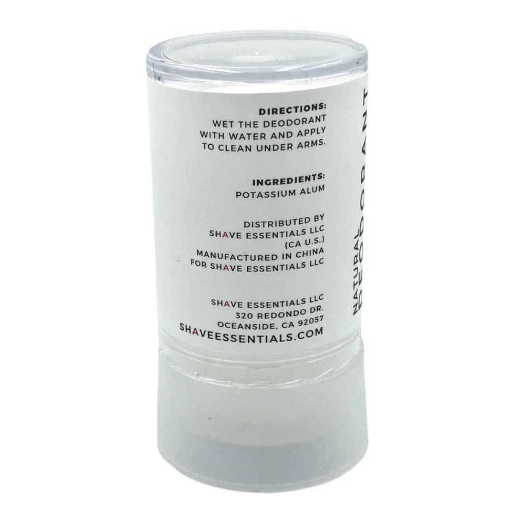 Shave Essentials Natural Mineral Deodorant - Image 5