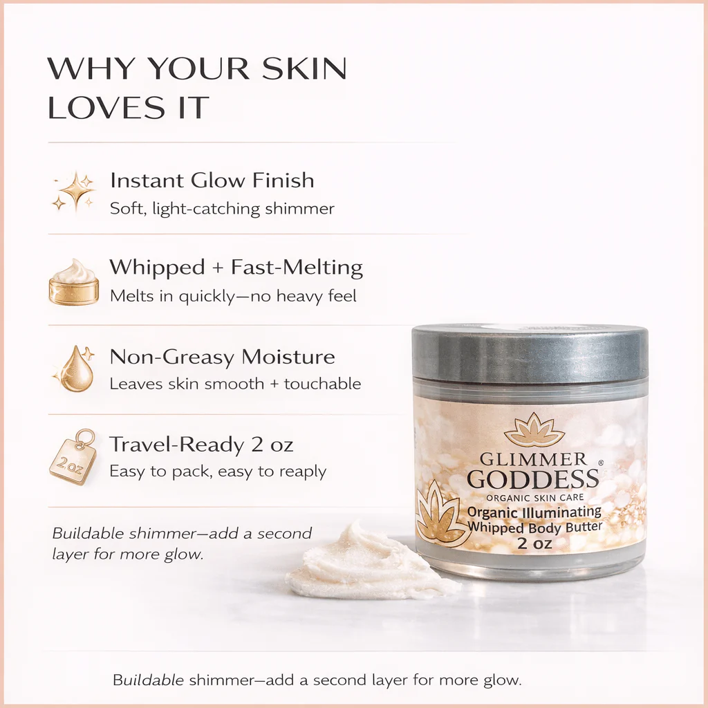 Organic Shimmering Body Butter (2 oz) - Image 7