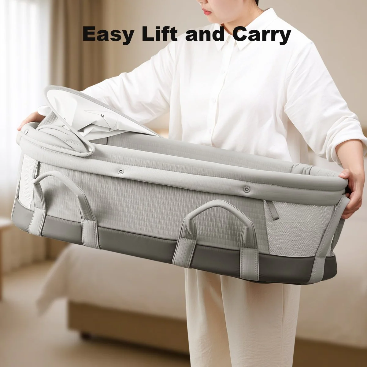 Portable Handheld Baby Travel Bassinet - Image 4