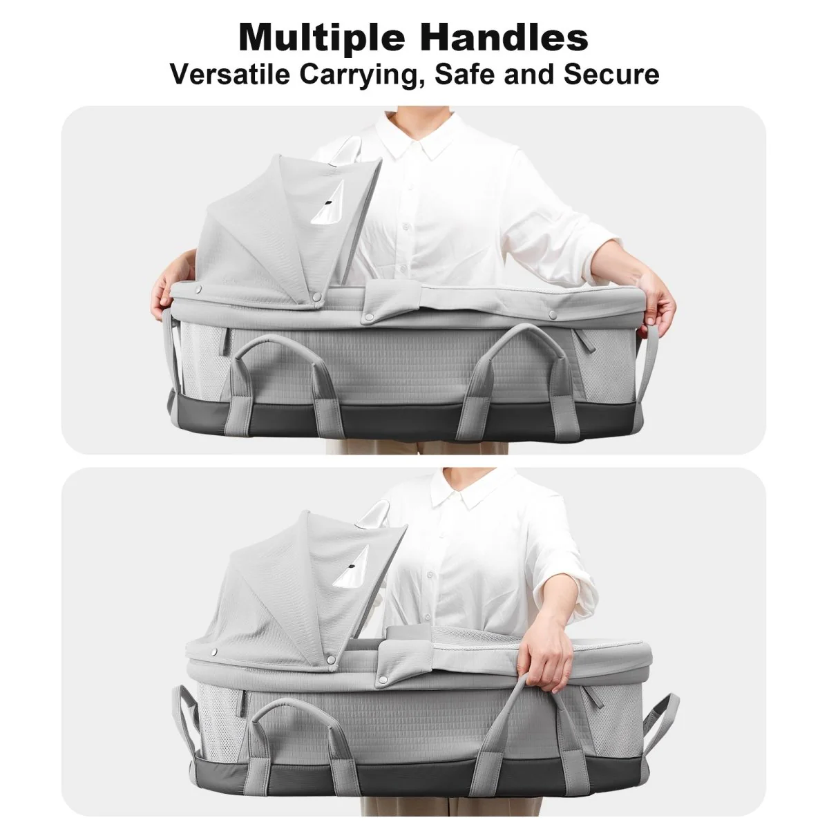 Portable Handheld Baby Travel Bassinet - Image 5