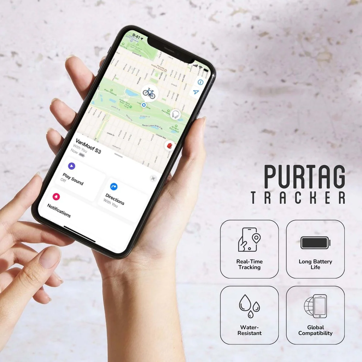 Pursonic Power & Protection Bundle: Magnetic Charger & Item Tracker - Image 3