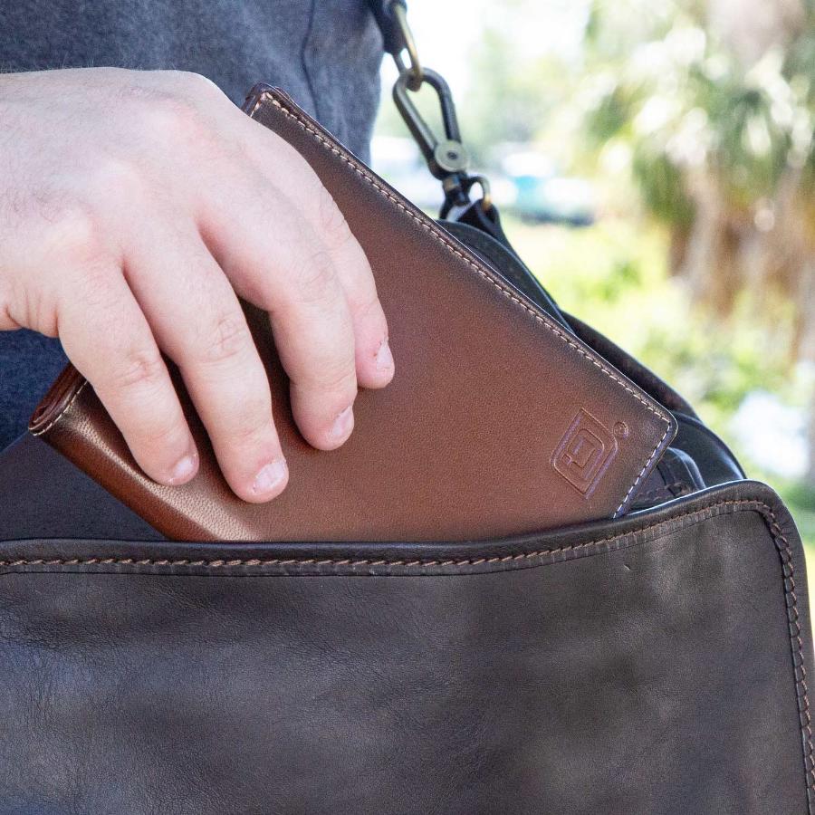 RFID Blocking Leather Passport Wallet - Image 14