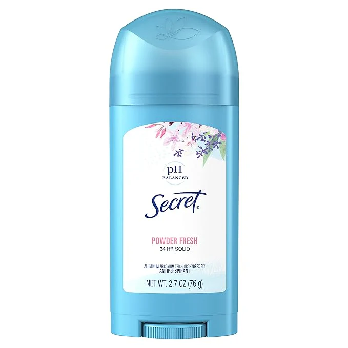 Secret Invisible Solid Antiperspirant & Deodorant (Powder Fresh)