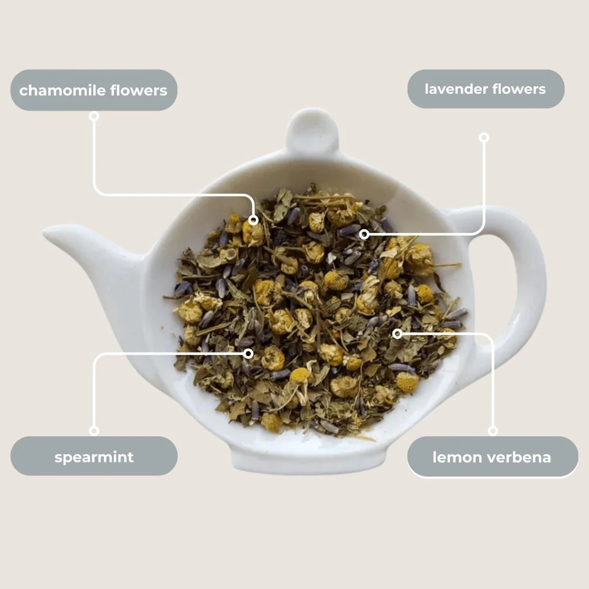 Spa Bliss Mini Tea Tube – Calming Herbal Blend (5 Sachets) - Image 5
