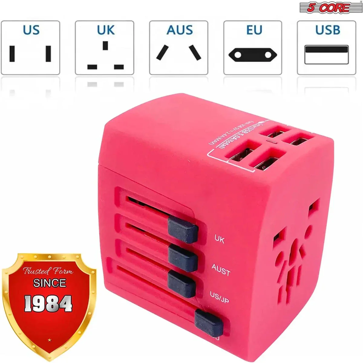 Universal Travel Adapter (3-Pack) - Image 12