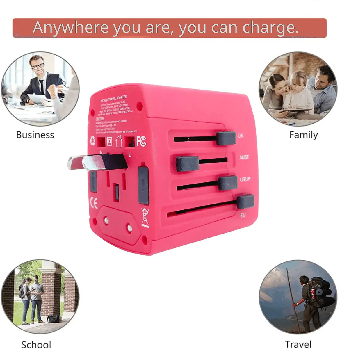 Universal Travel Adapter (3-Pack) - Image 14