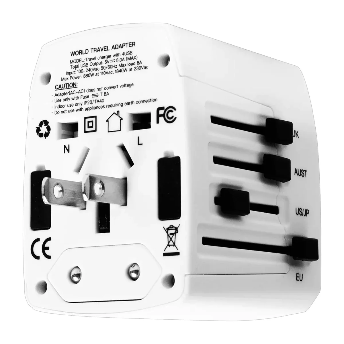 Universal Travel Adapter (3-Pack) - Image 19