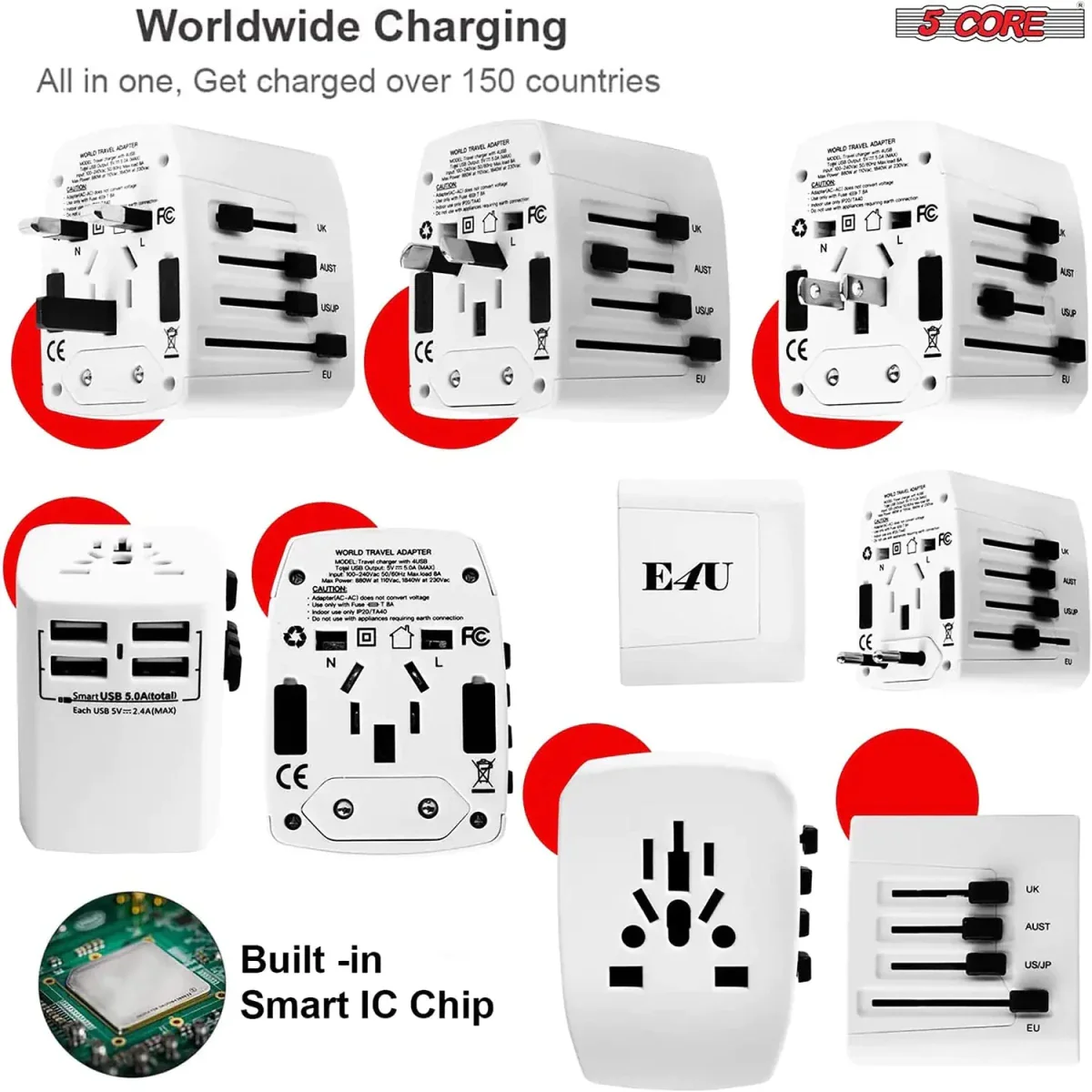Universal Travel Adapter (3-Pack) - Image 21