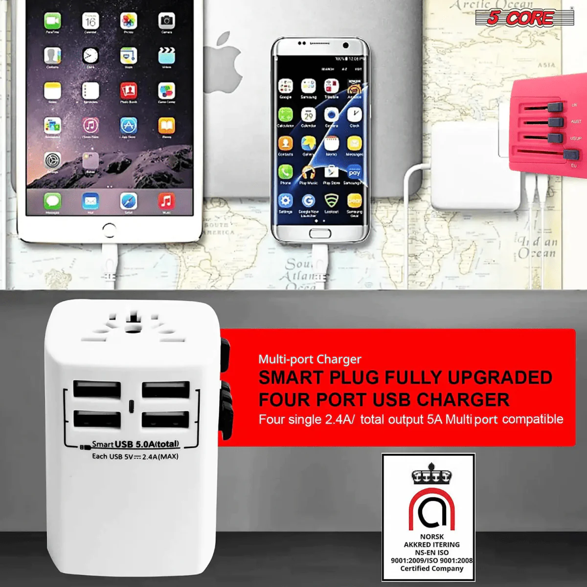 Universal Travel Adapter (3-Pack) - Image 24