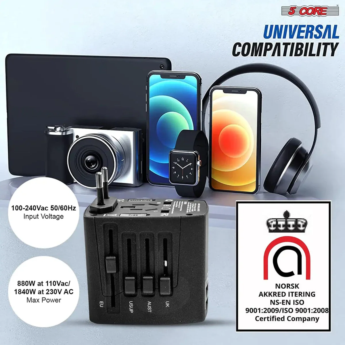 Universal Travel Adapter (3-Pack) - Image 4