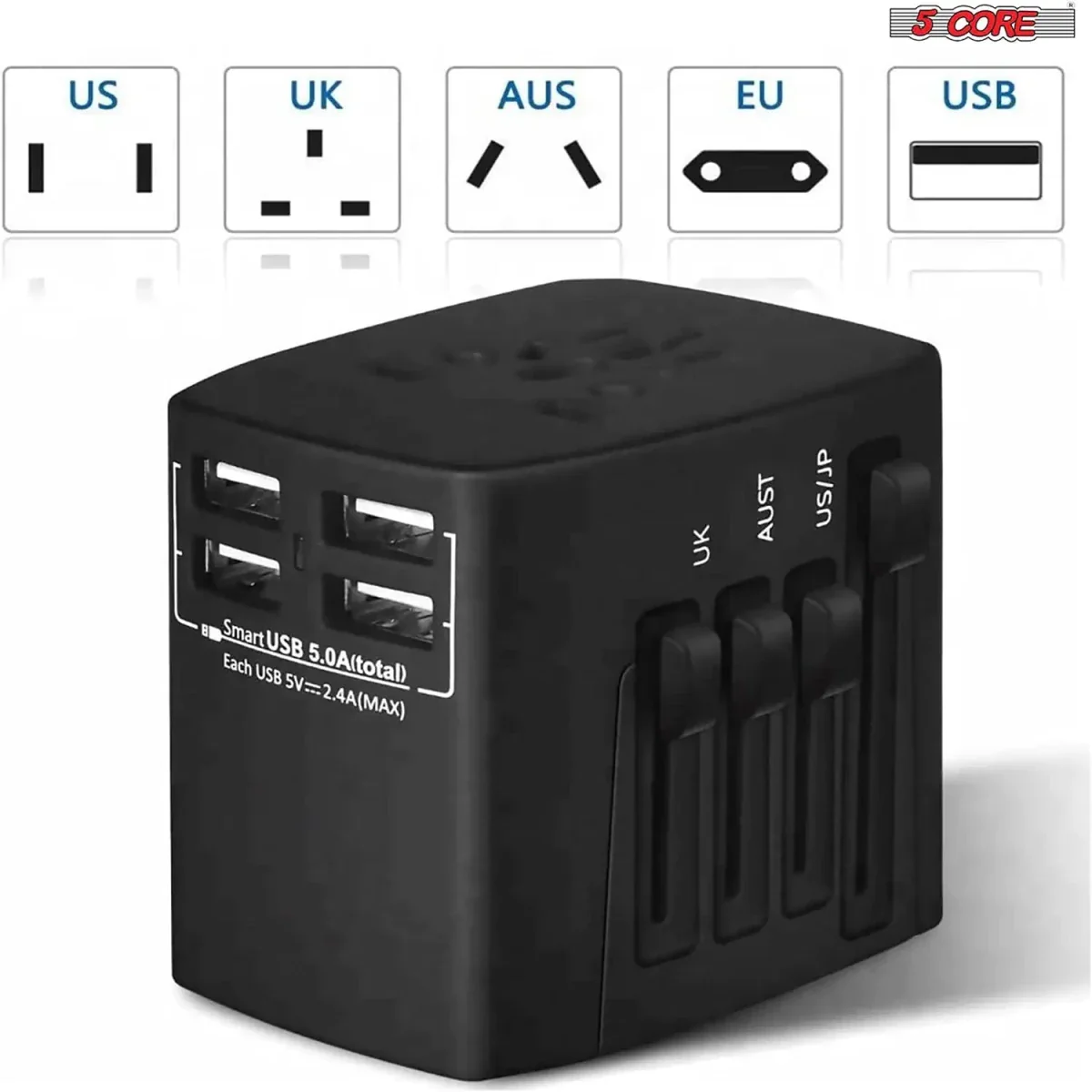 Universal Travel Adapter (3-Pack) - Image 5