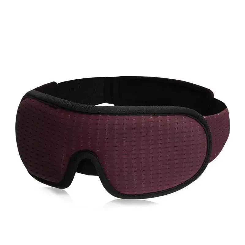 Vintage-Style 3D Sleep Mask | Breathable Cotton Blackout - Image 8
