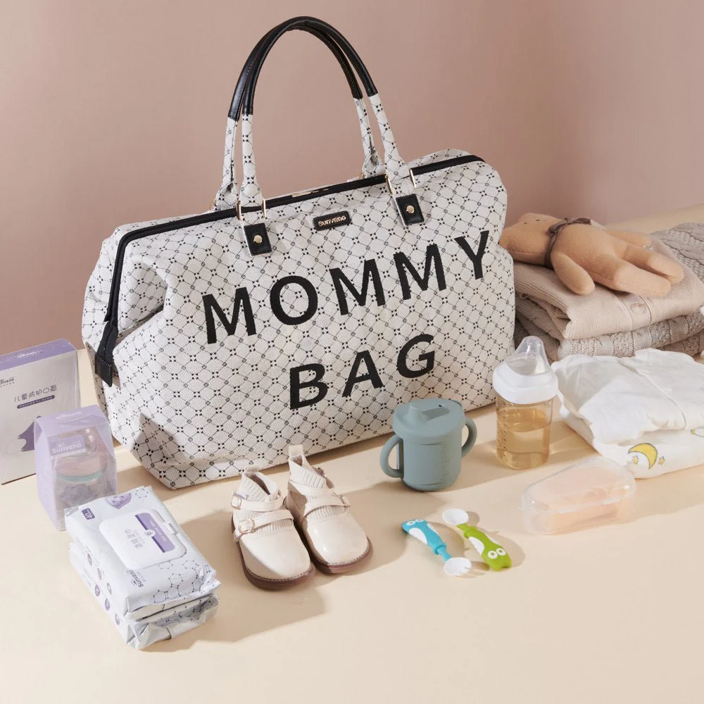 Weekender Mommy Bag Travel Duffle by SUNVENO - Image 6